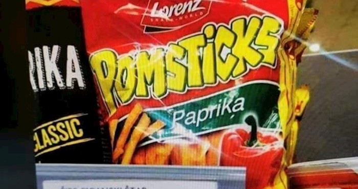Radnica je krivo pročitala ime čipsa pa napisala nešto što je začudilo kupce