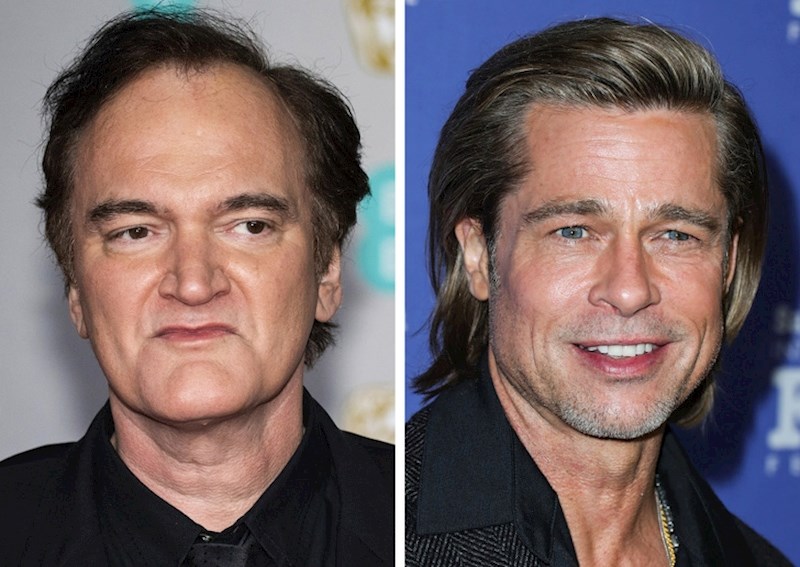 Quentin Tarantino & Brad Pitt — 56 godina
