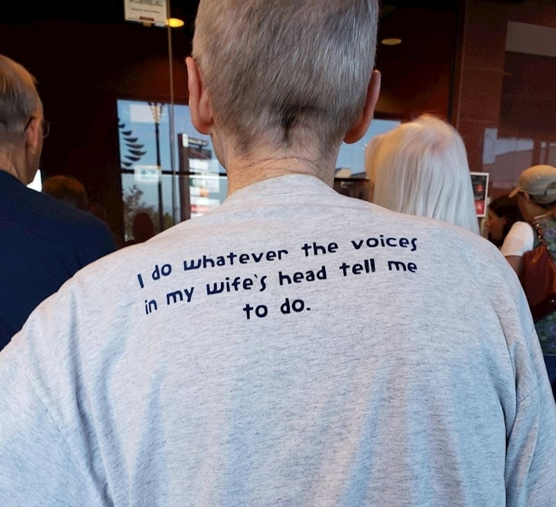 "Radim sve što glasovi u ženinoj glavi kažu da napravim.