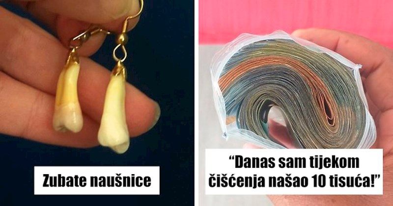 Podijelili su slike zanimljivih stvari koje su našli dok su čistili kuću tijekom karantene