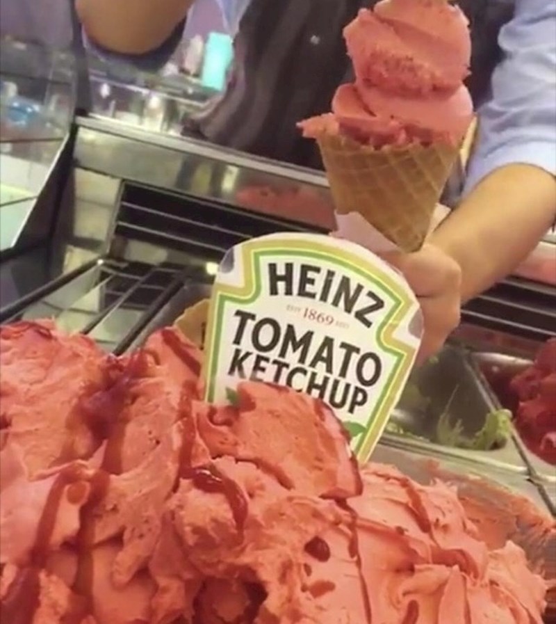 Kome se uopće sviđa sladoled od ketchupa???