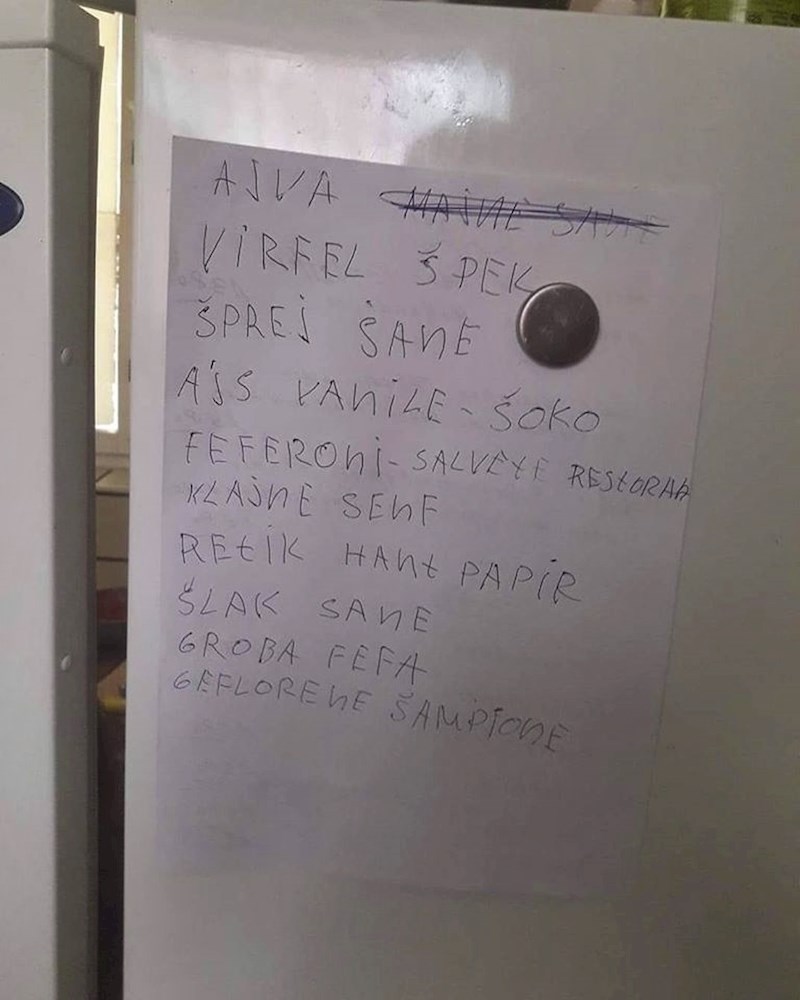 Jeste li vi uspjeli dešifrirati? Evo što je trebala! :)