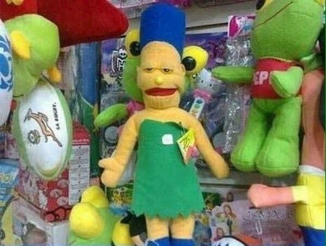 Ova Marge Simpson ne izgleda baš kao ona iz crtića...