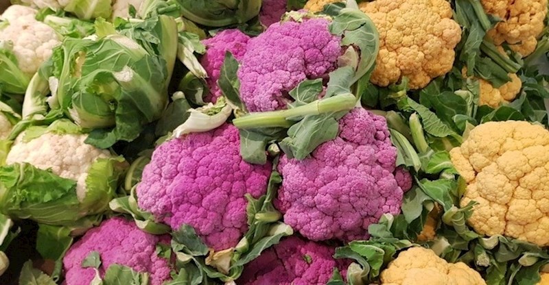 U ovom supermarketu imaju i roze cvjetače...