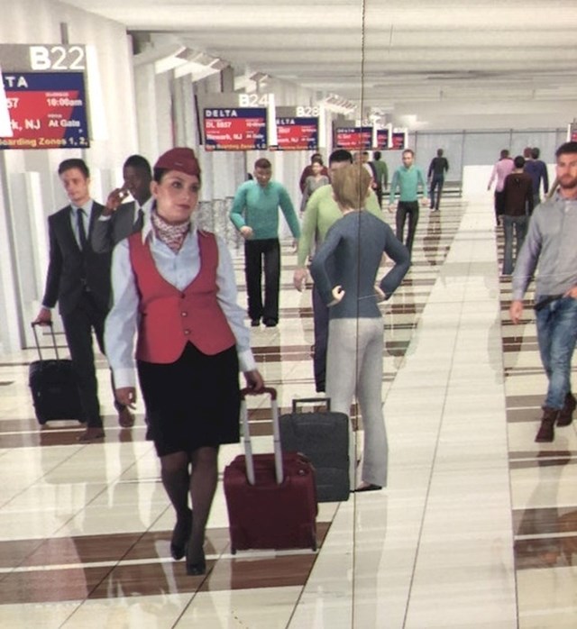 Ova aviokompanija se nije mogla odlučiti želi li u svojoj reklami likove iz videoigre ili prave ljude - pa su uzeli oboje.