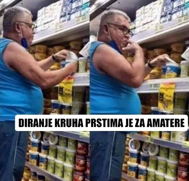 Neko je u supermarketu slikao odvratnu scenu zbog koje je odustao od kupnje evo što je netko slikao: