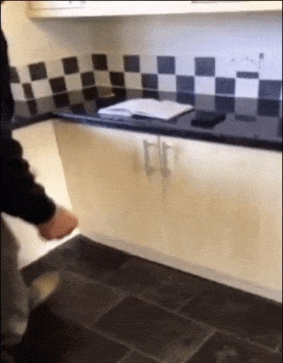 Na prvi pogled izgleda kao obična kuhinja, no majstor je napravio malu pogrešku