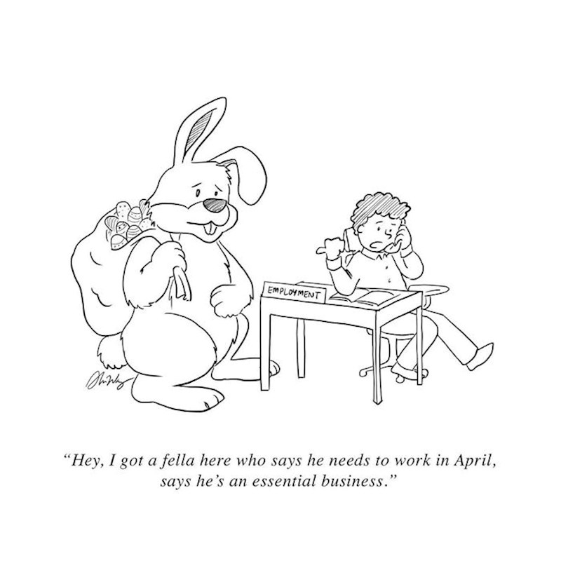 "Hej, imam jednog prijatelja koji kaže da mora raditi tijekom travnja..."