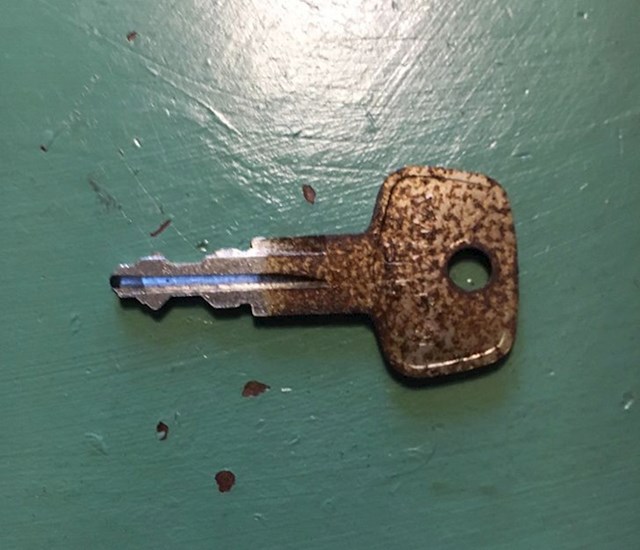 Pogledajte što se dogodilo s ključem kojeg nitko nije dirao 20 godina.