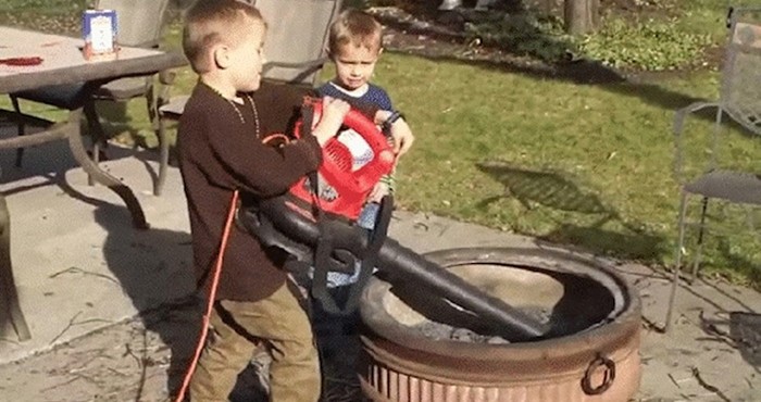 Klinci su se htjeli igrati s tatinom "zabranjenom igračkom", ubrzo su shvatili da je to bila greška