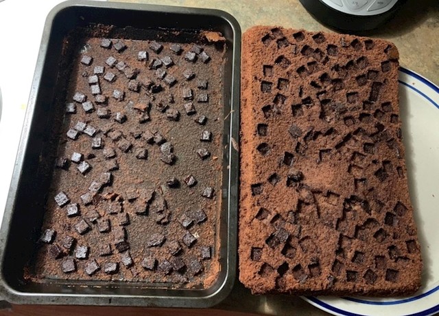 "Pokušala sam napraviti browniese, skoro sam uspjela."