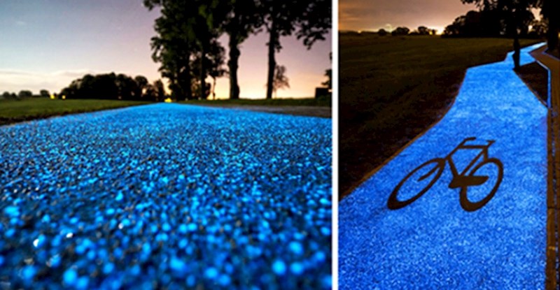 Svjetleće biciklističke staze