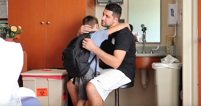 VIDEO Cijela obitelj se rasplakala kad se dječak u bolnici približio mami, razlog bi svakoga dirnuo