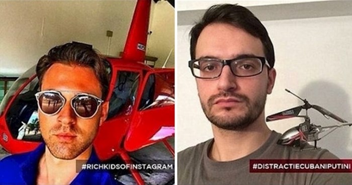 "Siromašna djeca Instagrama" narugala su se bogatoj djeci i objavila urnebesne fotke na profilima