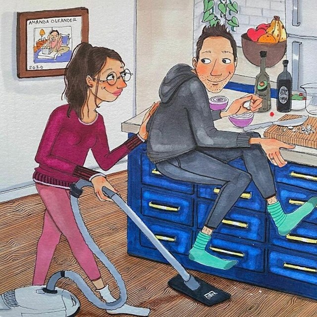Ove ilustracije na iskren način prikazuju što se događa u svakoj ozbiljnoj vezi ili braku #27