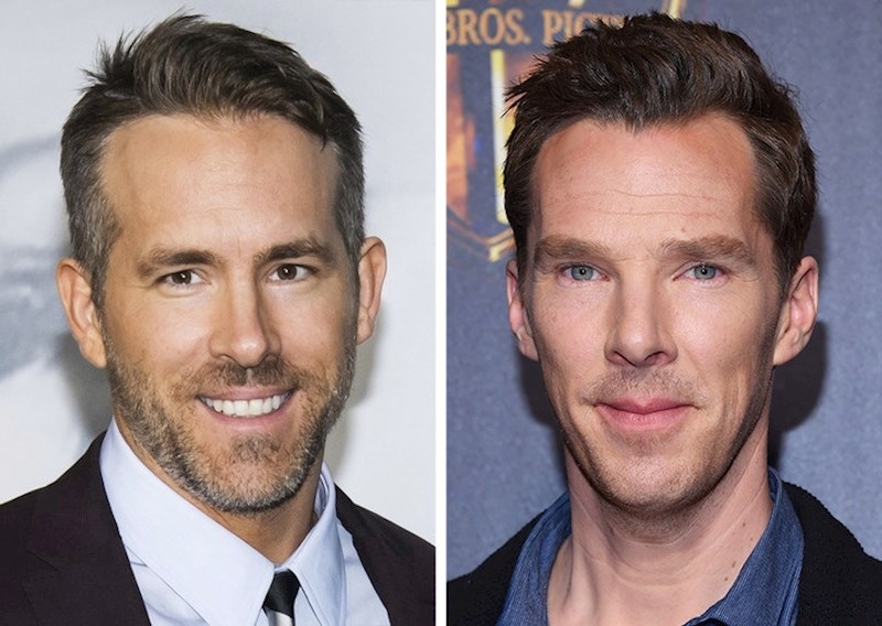 Ryan Reynolds & Benedict Cumberbatch — 43 godine