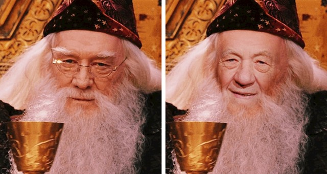 Ian McKellen kao Dumbledore