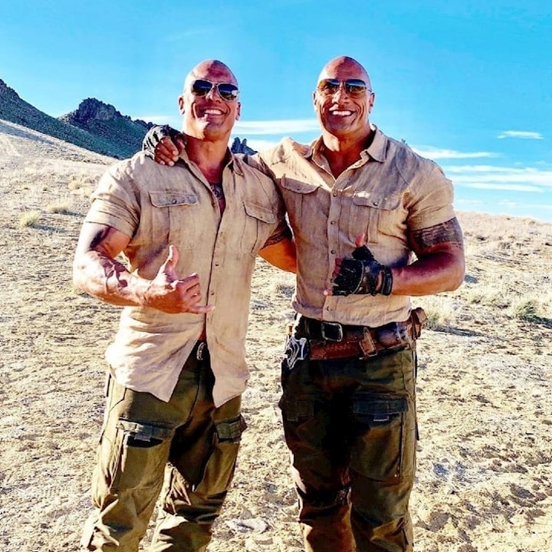 Dwayne "The Rock" Johnson & Tanoai Reed - Jumanji
