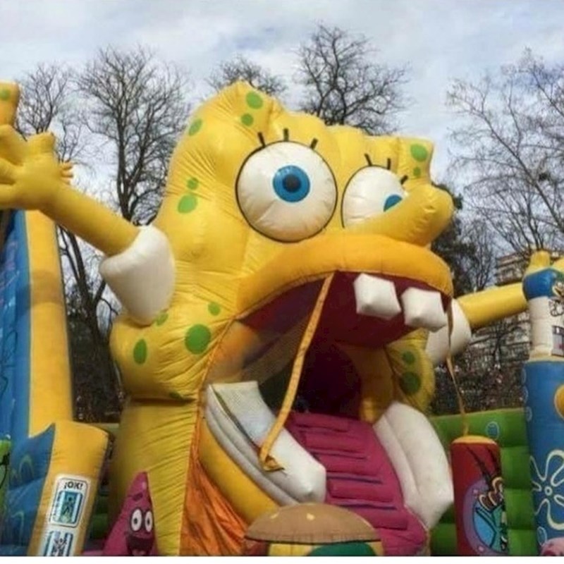 Spužva Bob koji plaši djecu