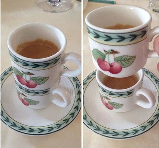 Naručio je dupli espresso, dobio je ovo.