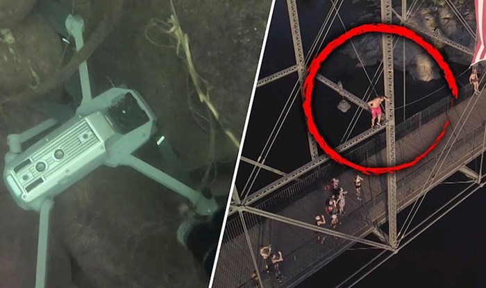 VIDEO Iz rijeke su izvadili pokvareni dron pa na njemu našli nesvakidašnju snimku