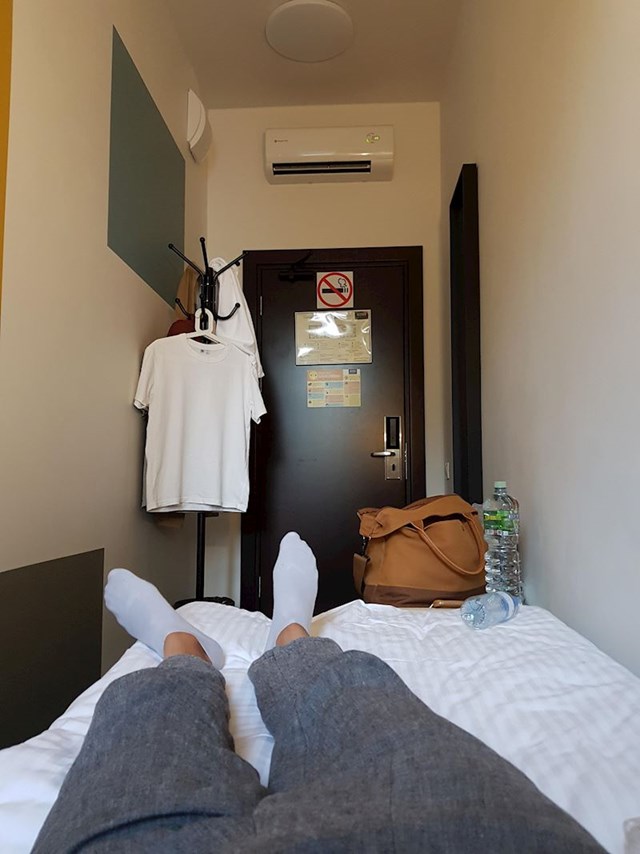 Pogledajte kako je izgledala njegova hotelska soba: