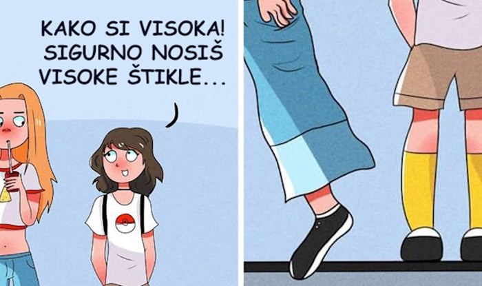 Djevojka je nacrtala probleme koje će razumjeti samo visoke cure
