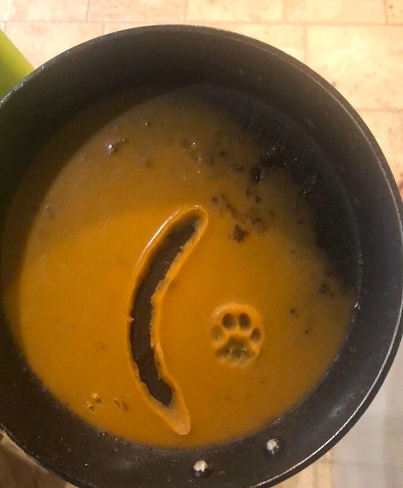 "Par minuta me nije bilo u kuhinji. Kad sam se vratila, vidjela sam ovo..."