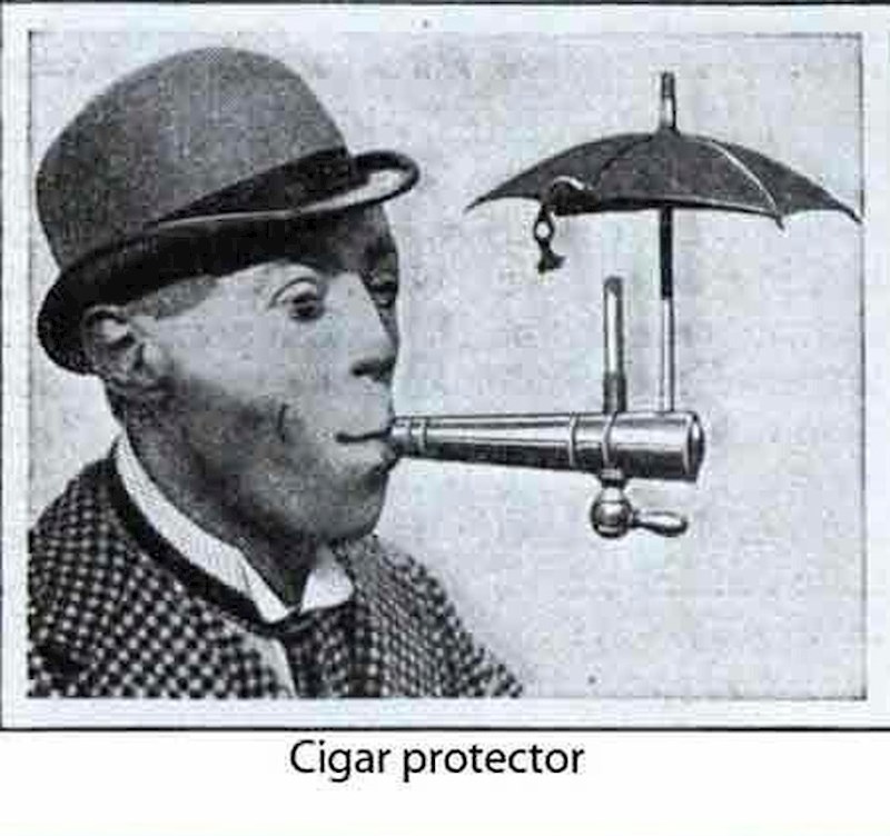 Kišobran za cigare je bila jedna od čudnijih ideja.
