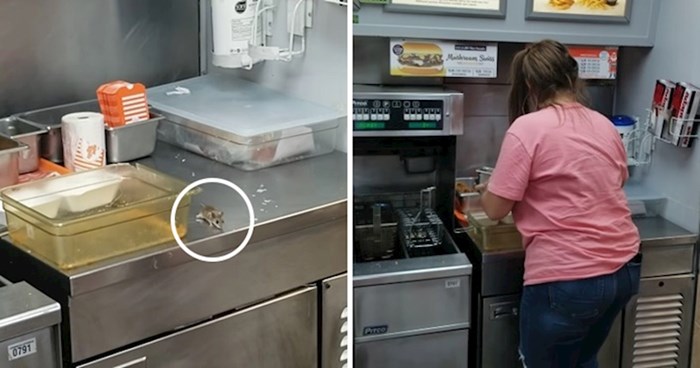 VIDEO Gosti restorana ugledali su miša u kuhinji, ostali su šokirani kad su vidjeli što mu se dogodilo