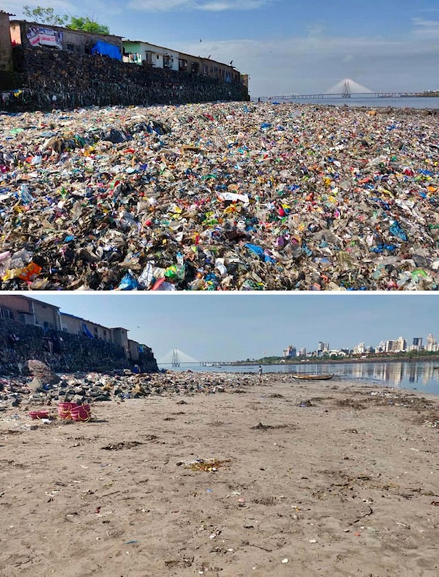 Mladi ljudi u Indiji odlučili su očistiti obalu rijeke...