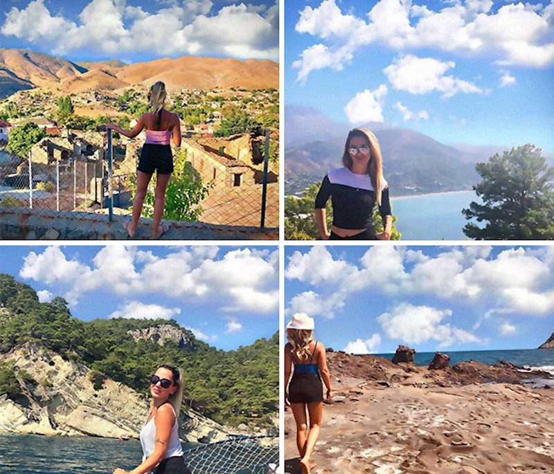 Primjećujete li nešto? Da, na svakoj fotki su isti oblaci.