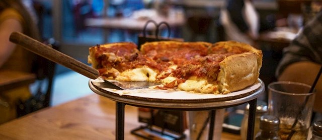 14. Chicago-Style Deep Dish Pizza (SAD)