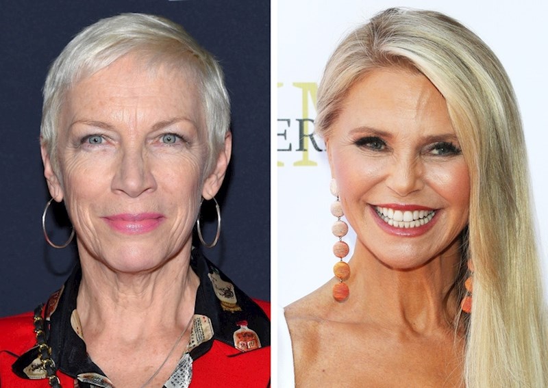 Annie Lennox & Christie Brinkley — 66 godina