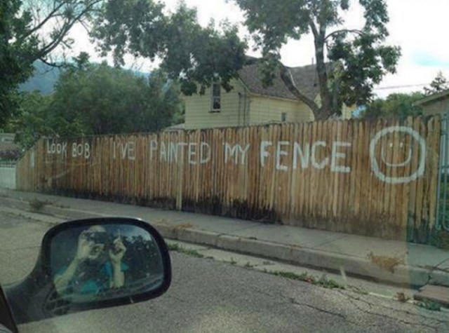 "Moj susjed nije htio prestati ponavljati da trebam ofarbati svoju ogradu..."