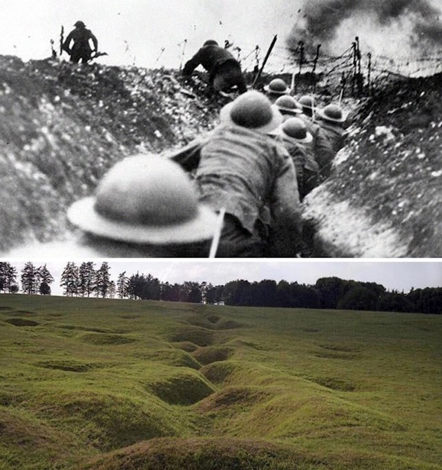 Rovovi iz Prvog svjetskog rata, tad i danas