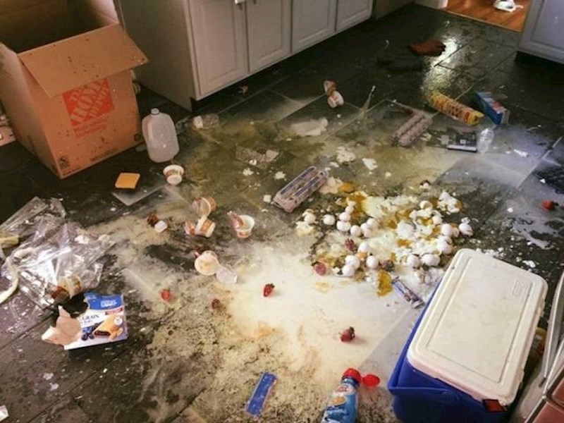 "Naša djeca su odlučila napraviti doručak."