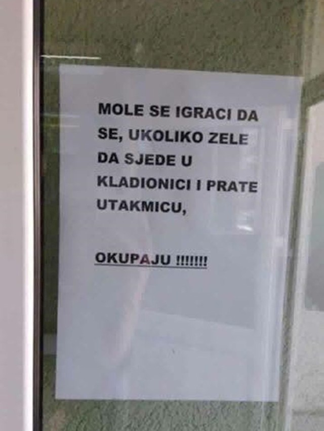 Evo što je napisala igračima: