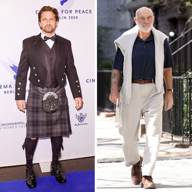 Gerard Butler i Sean Connery - 188 cm