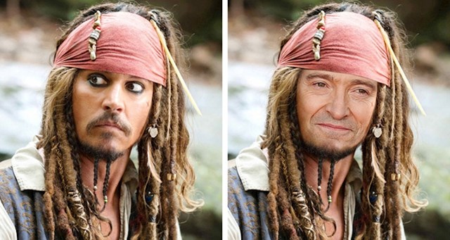 Hugh Jackman kao kapetan Jack Sparrow