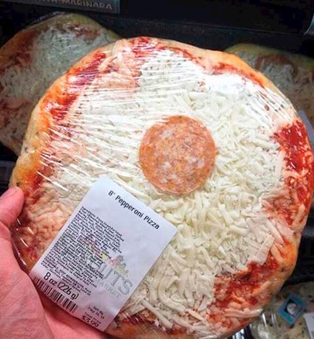 Ovakvu pizzu vjerojatno nikad više neće kupiti.