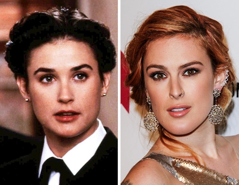 Demi Moore i njena kći Rumer Willis s 30 godina