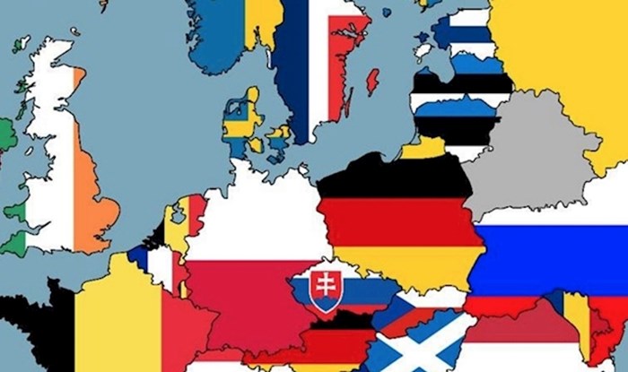Ova karta pokazuje o kojim narodima Europljani najčešće smišljaju viceve