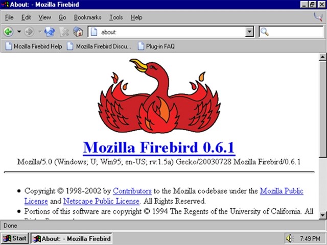 Firefox / Firebird