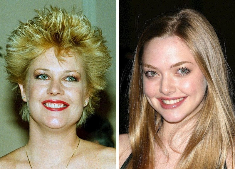 Melanie Griffith i Amanda Seyfried s 30 godina