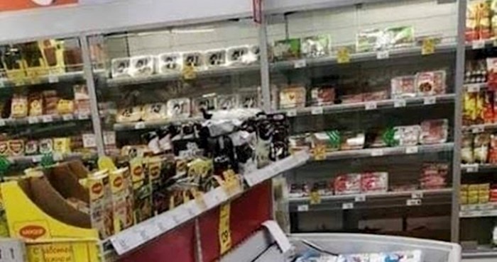 Kupci su u supermarketu ugledali neočekivan prizor i shvatili da svijet postaje sve čudniji
