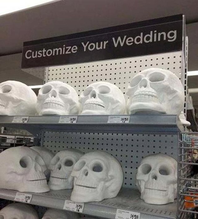 Ne baš najbolja dekoracija za vjenčanje...