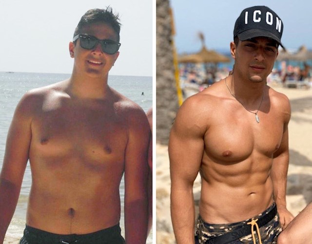 Ljeto 2014. i ljeto 2019. godine. Salo je zamijenio mišićima.
