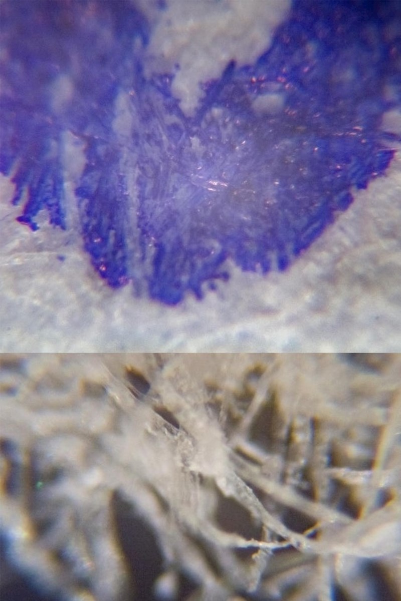 Ovako papir izgleda ispod mikroskopa.