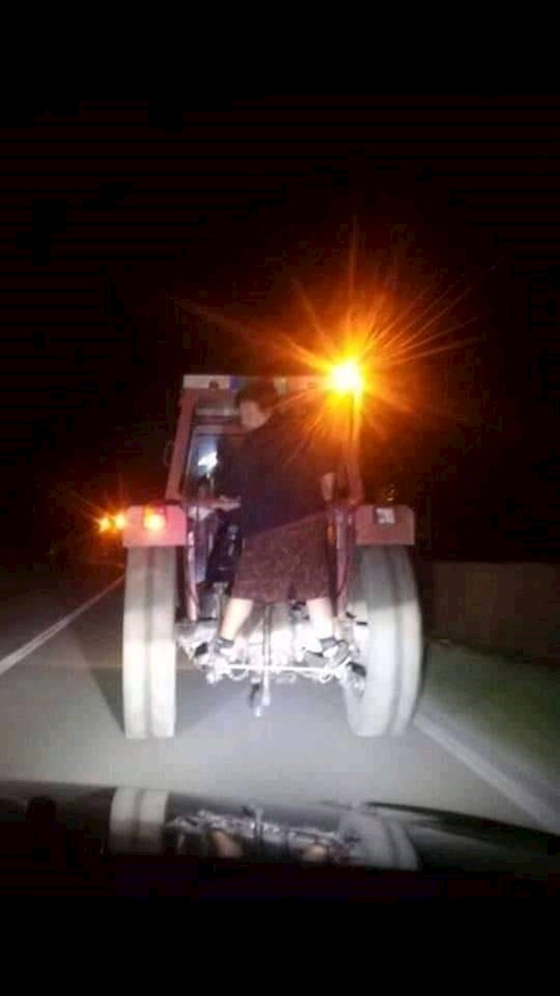 Evo što je vozač slikao: